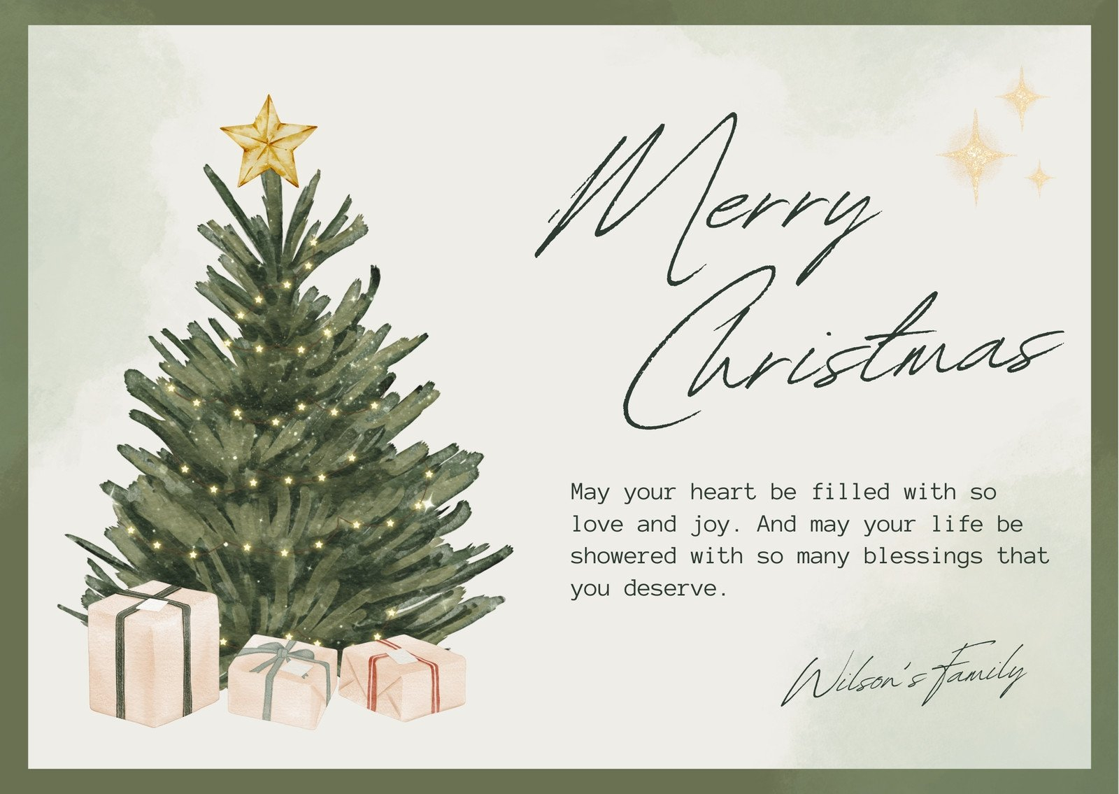 Free Custom Printable Christmas Card Templates | Canva - Free Printable Christmas Cards For Boss