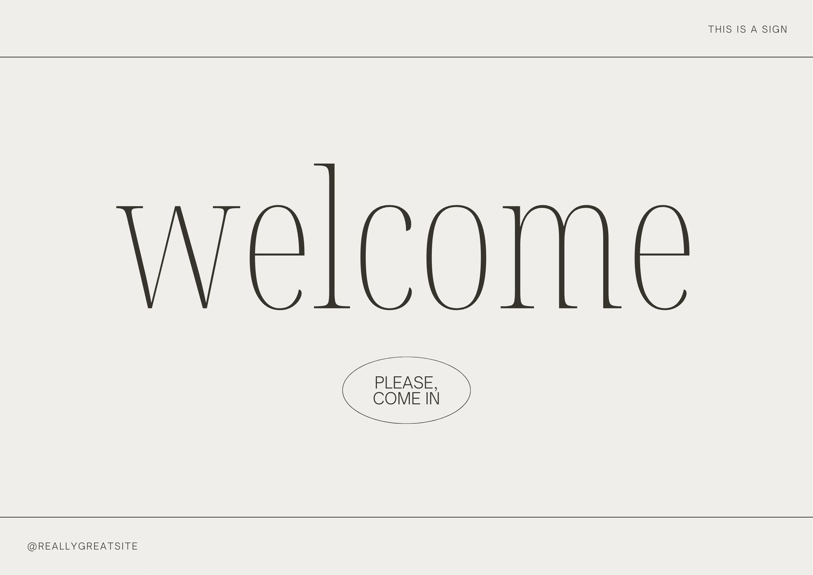 Free Custom Printable Welcome Yard Sign Templates | Canva - Free Print Out Signs