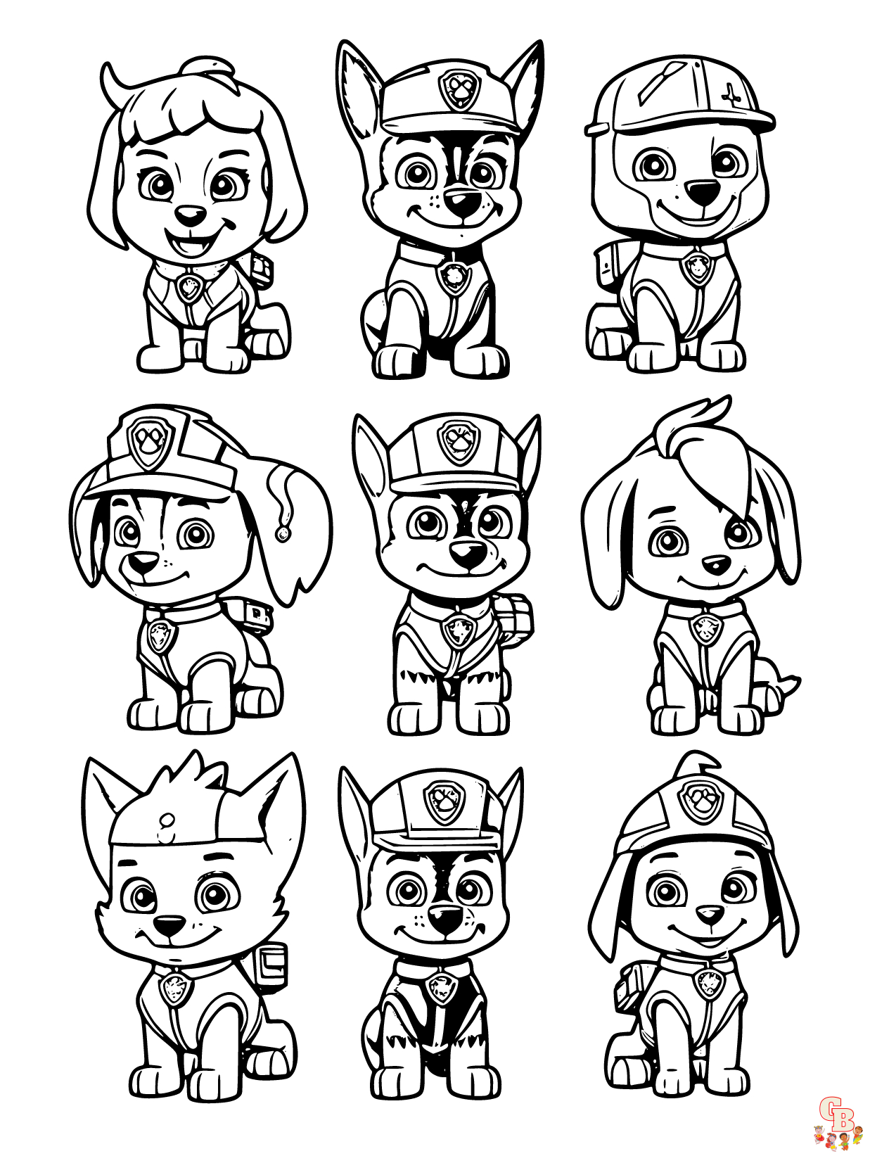 Free Paw Patrol Coloring Pages: Printable And Easy Options - Free Printable Pictures Paw Patrol