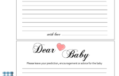 Free Printable Advice Cards For Parents To Be