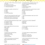 Free Printable Baby Shower Trivia Quiz With Answer Key   Free Printable Trivia Games