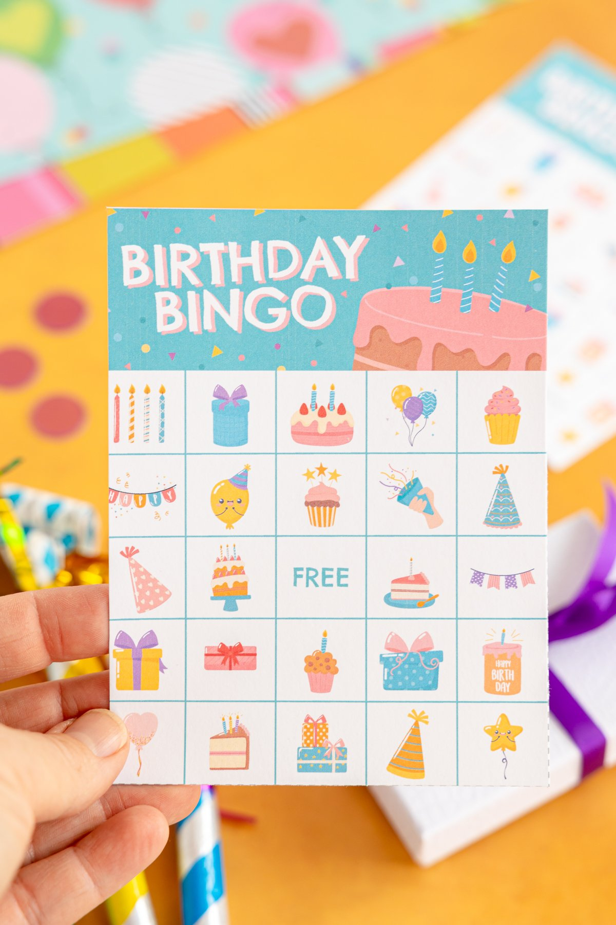 Free Printable Birthday Bingo Cards - Play Party Plan - Free Printable Birthday Bingo Cards For Adults