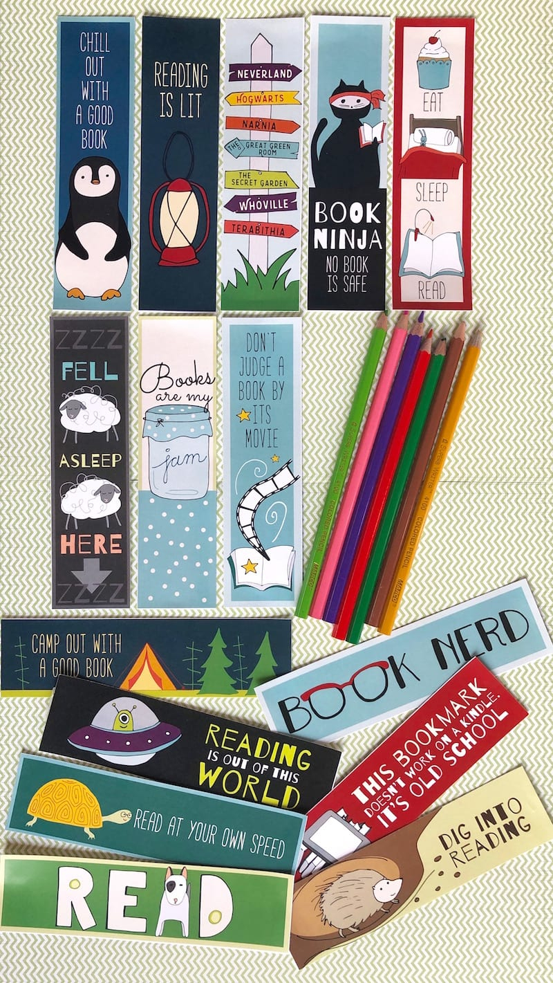 Free Printable Bookmarks For Kids - Weareteachers - Free Printable Educational Bookmarks