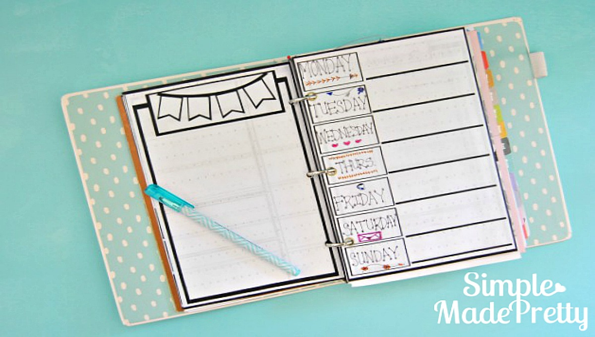 Free Printable Bullet Journal Pages (2024) - Free Printable A5 Journal Pages