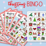 Free Printable Christmas Bingo Cards For Kids & Classrooms   Happy   Print Bingo Cards For Christmas