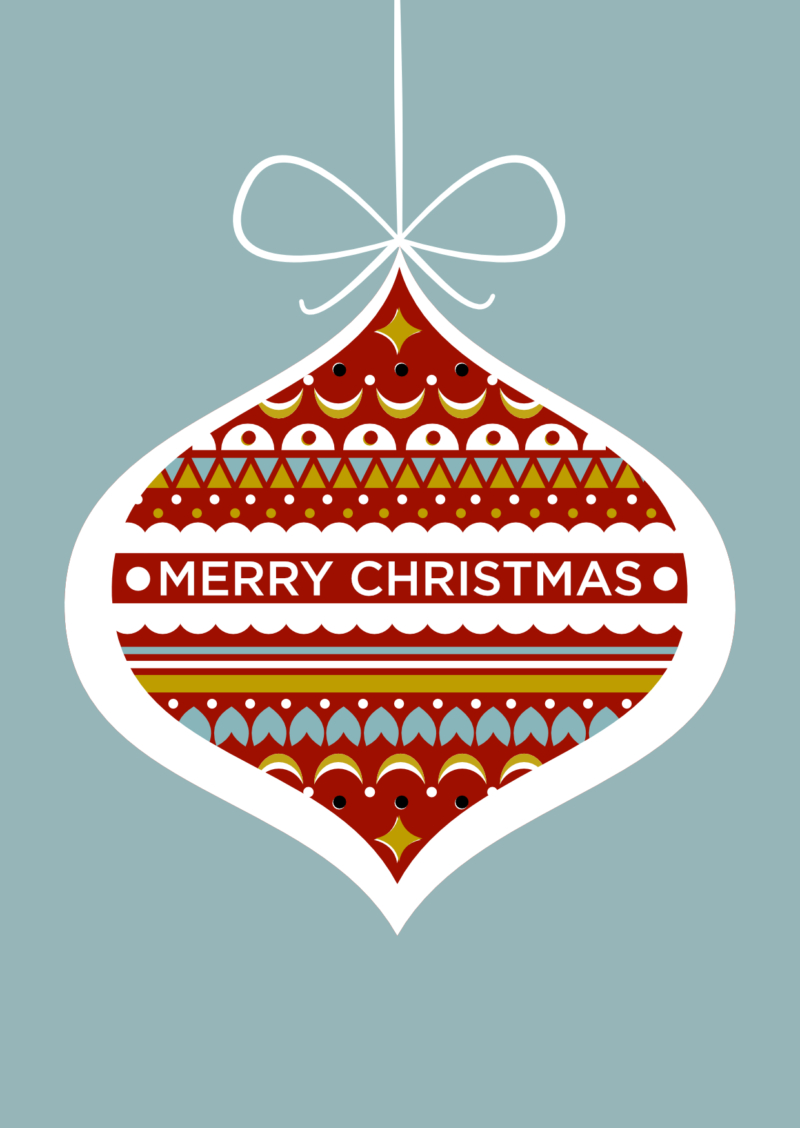 Free Printable Christmas Card – Work Over Easy - Free Printable Christmas Cards To Download