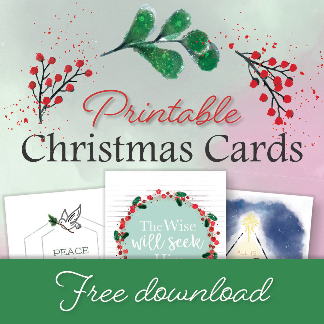 Free Printable Christmas Cards | Comresources - Free Printable Christmas Cards To Download
