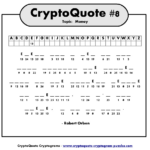 Free Printable Cryptograms   Printable Templates   Printable Cryptograms For Free
