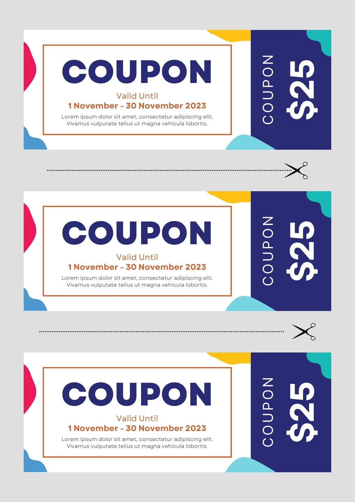 Free, Printable, Customizable Coupon Templates | Canva - Free Online Printable Grocery Store Coupons