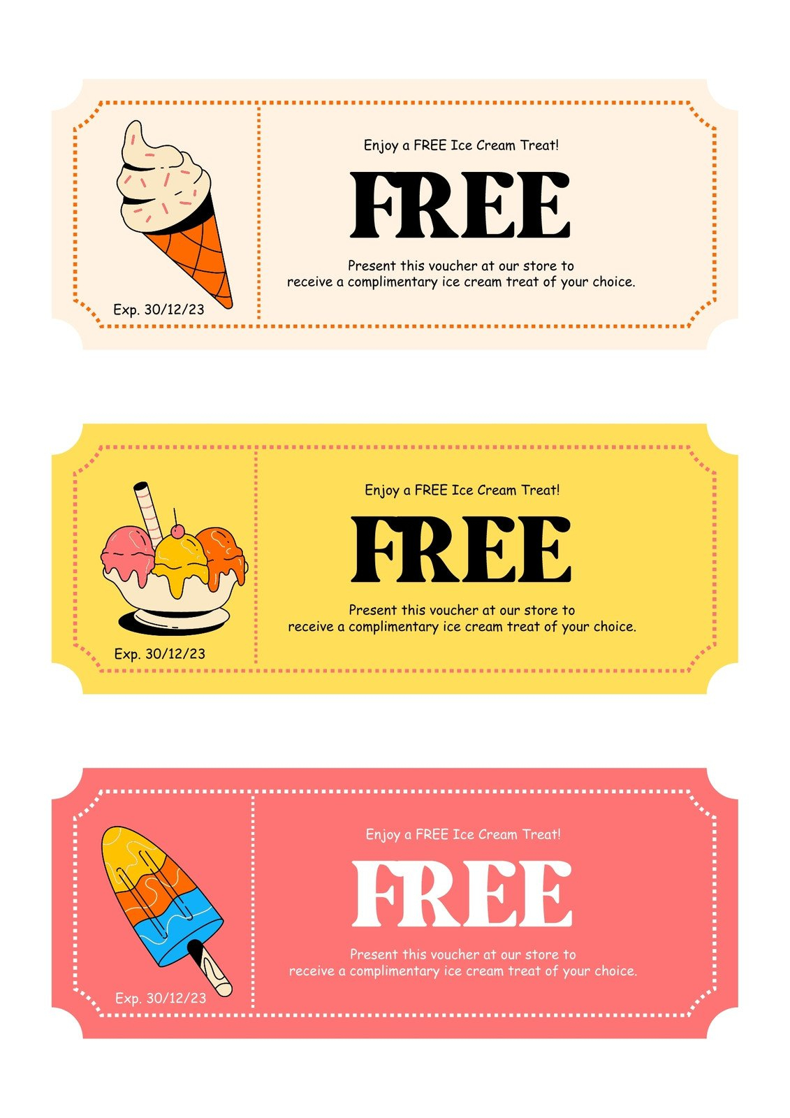 Free, Printable, Customizable Coupon Templates | Canva - Free Online Printable Grocery Store Coupons