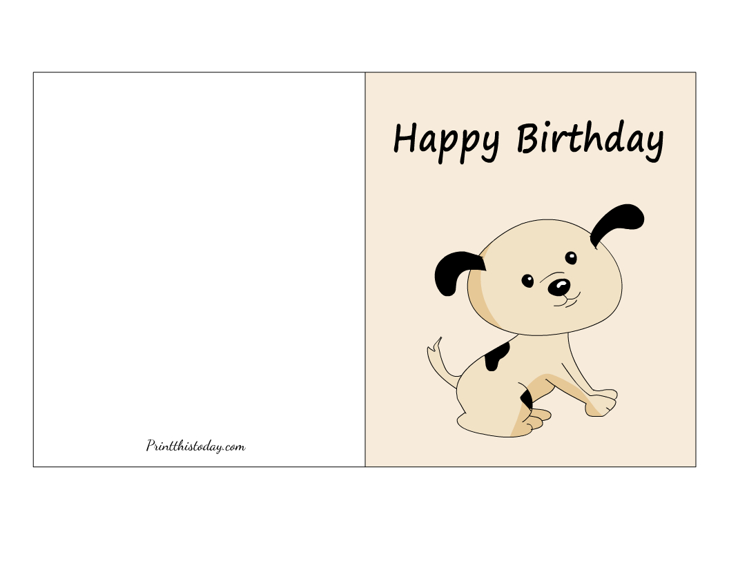 Free Printable Cute Birthday Cards - Free Online Printable Childrens Birthday Cards