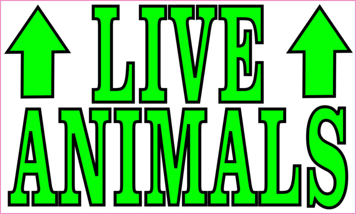 Free Printable Live Animal Shipping Labels - Printable Templates - Free Printable Live Animal Stickers