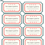 Free Printable Love Coupons Template (Instant Diy Gift) | Love   Free Printable Love Coupons Blank