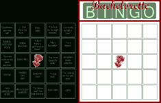 Free Printable Bachelorette Bingo Cards