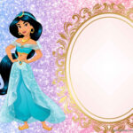 Free Printable Princess Jasmine Invitation Template   Printable   Free Printable Princess Jasmine Invitations