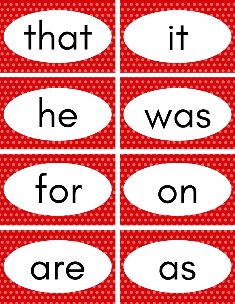 Free Printable Sight Words Flash Cards | It&amp;#039;S A Mother Thing - Free Printable 2Nd Grade Sight Words Flash Cards