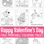 Free Printable Valentine'S Day Coloring Pages   Free Printable Valentines Day