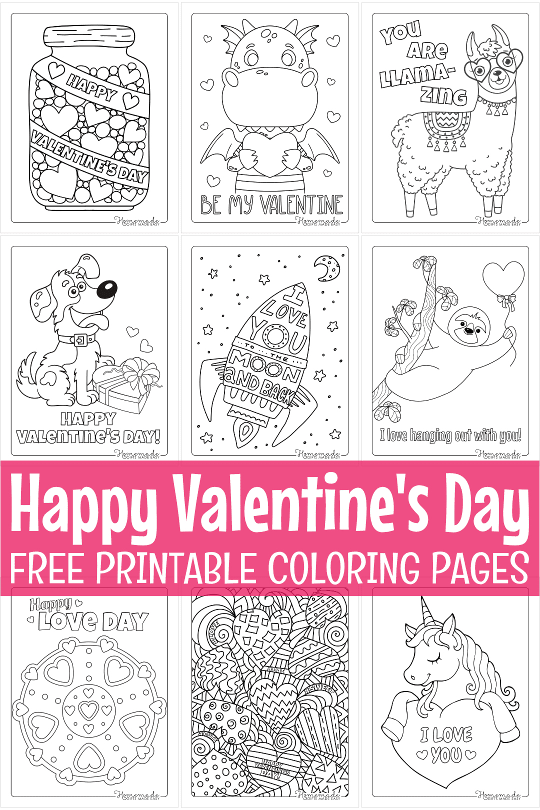 Free Printable Valentine&amp;#039;S Day Coloring Pages - Free Printable Valentines Day