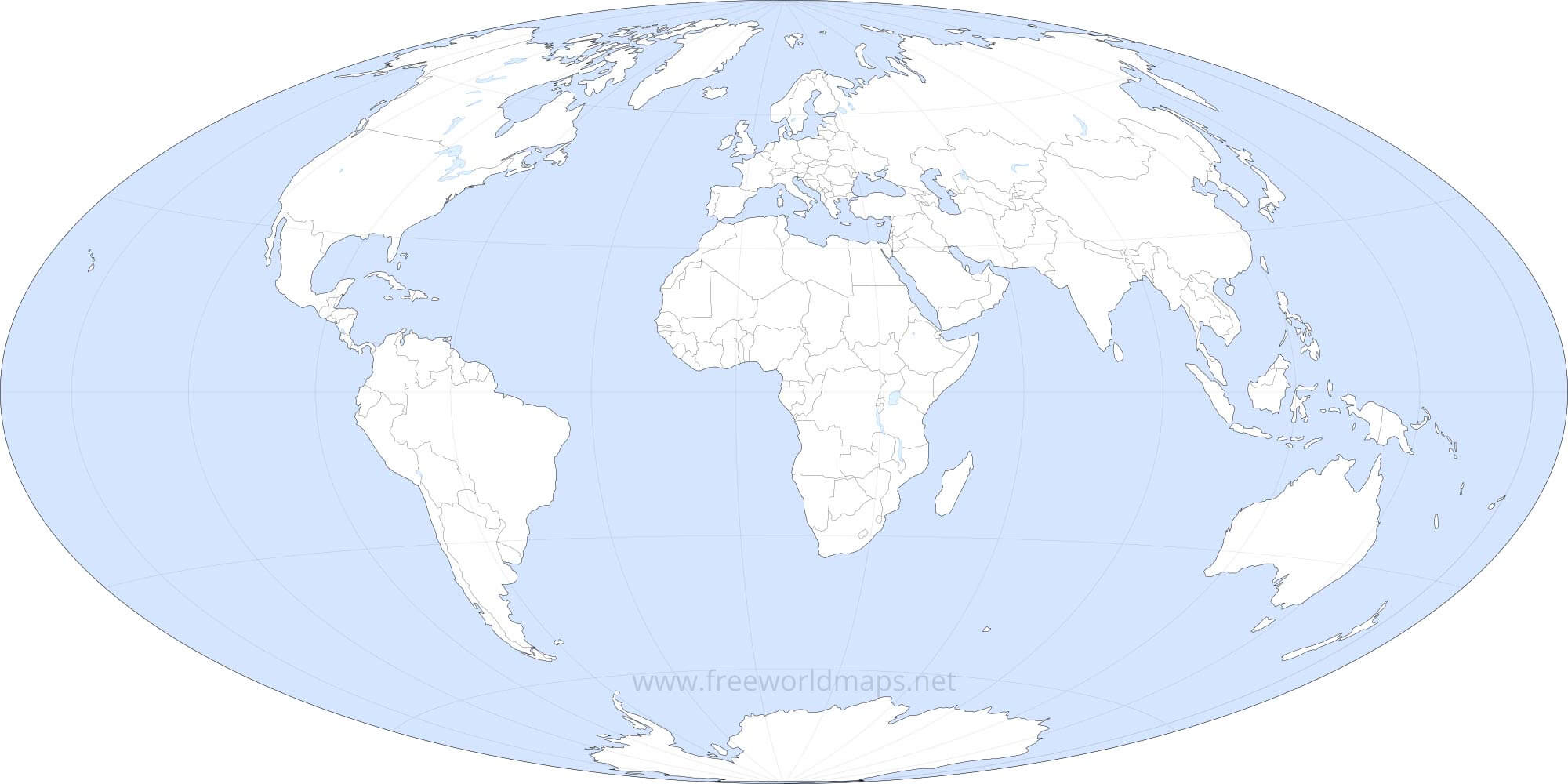 Free Printable World Maps - Free Printable World Map 11X17