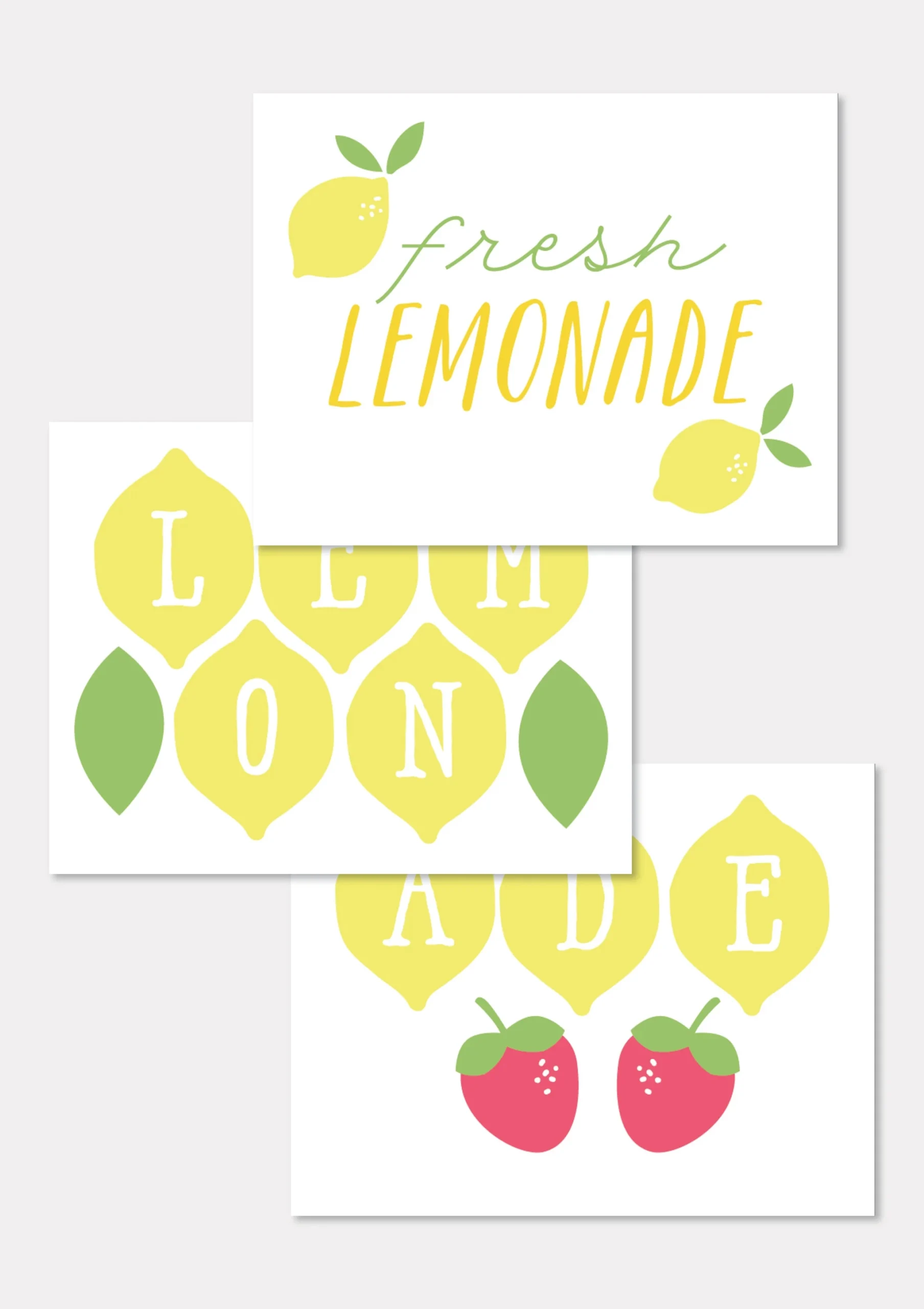 Free Printables To Make Your Lemonade Stand Extra Sweet - Project - Free Printable Lemonade Signs