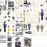 Free Template Papercraft | Gundam Papercraft, Papercraft Download   Free Printable Papercraft Templates