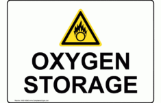 Free Printable Oxygen In Use Signs