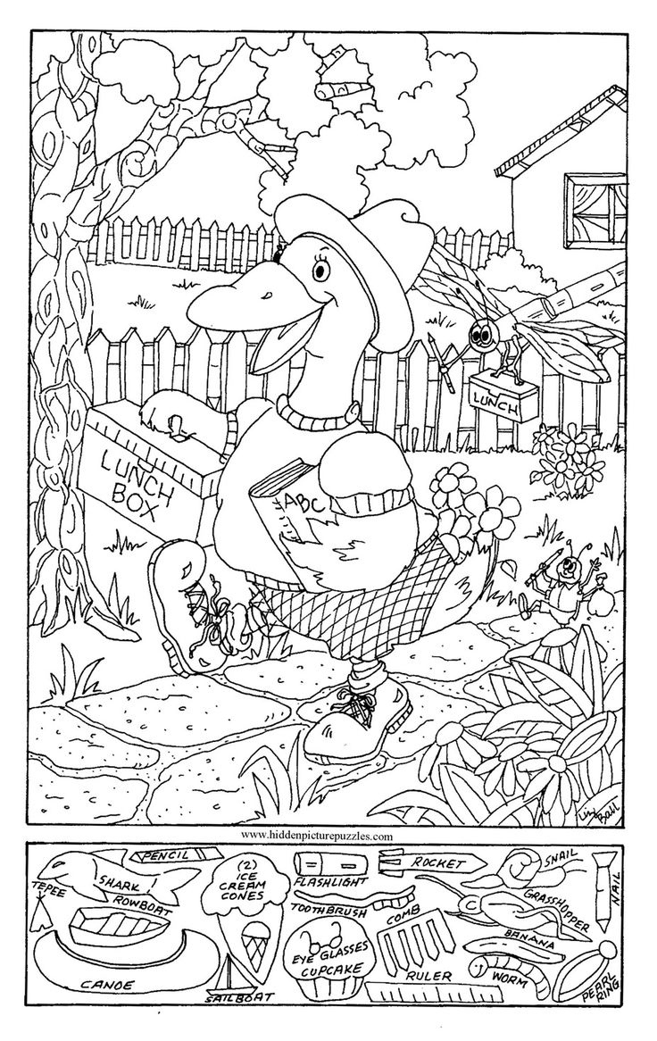 Hidden Pictures Page | Hidden Pictures, Coloring Pages, Coloring Books - Free Hidden Pictures For Adults To Print