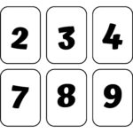Large Printable Numbers 1 10 | Free Printable Numbers, Large   Printable Numbers 1 10