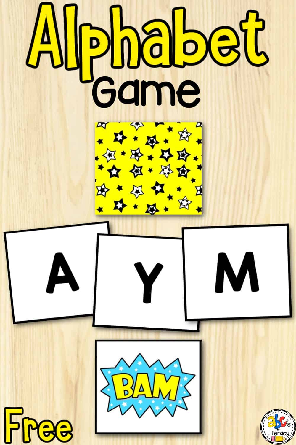 Letter Recognition Game - Free Printable Alphabet Recognition Games