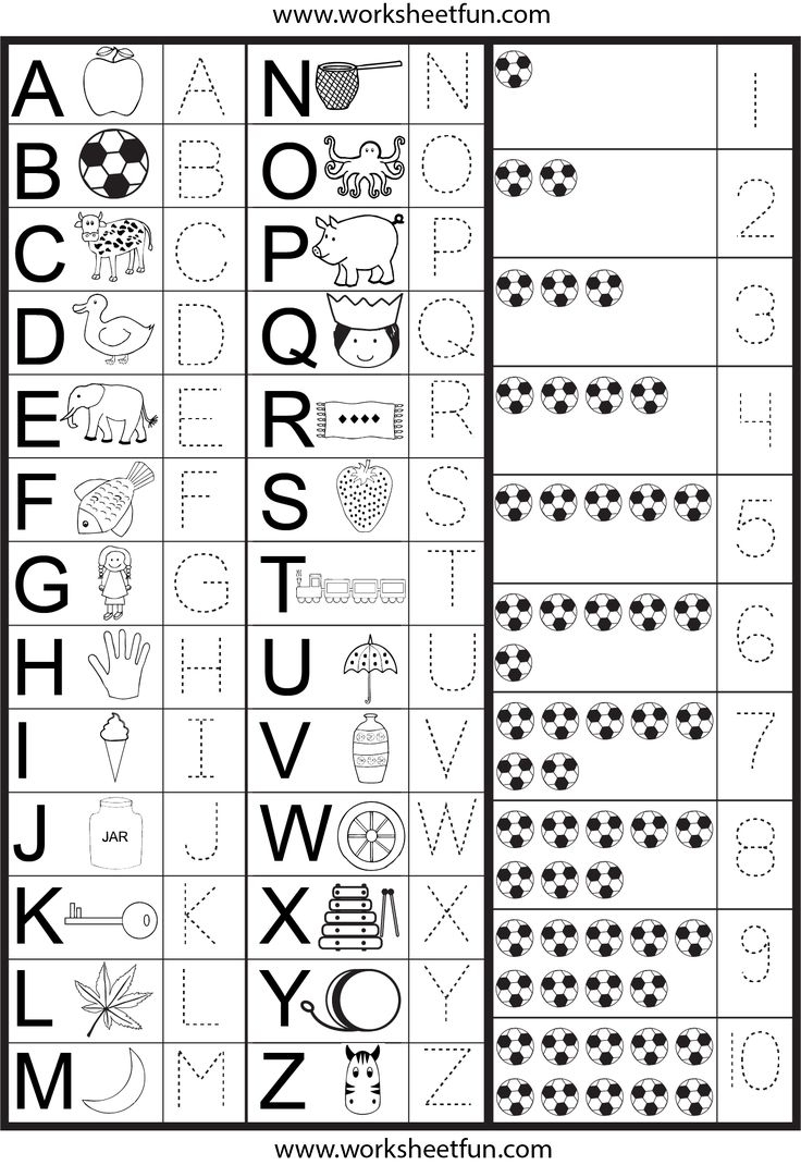 Letters And Numbers Tracing Worksheet | Tracing Worksheets - Free Printable Alphabet And Numbers