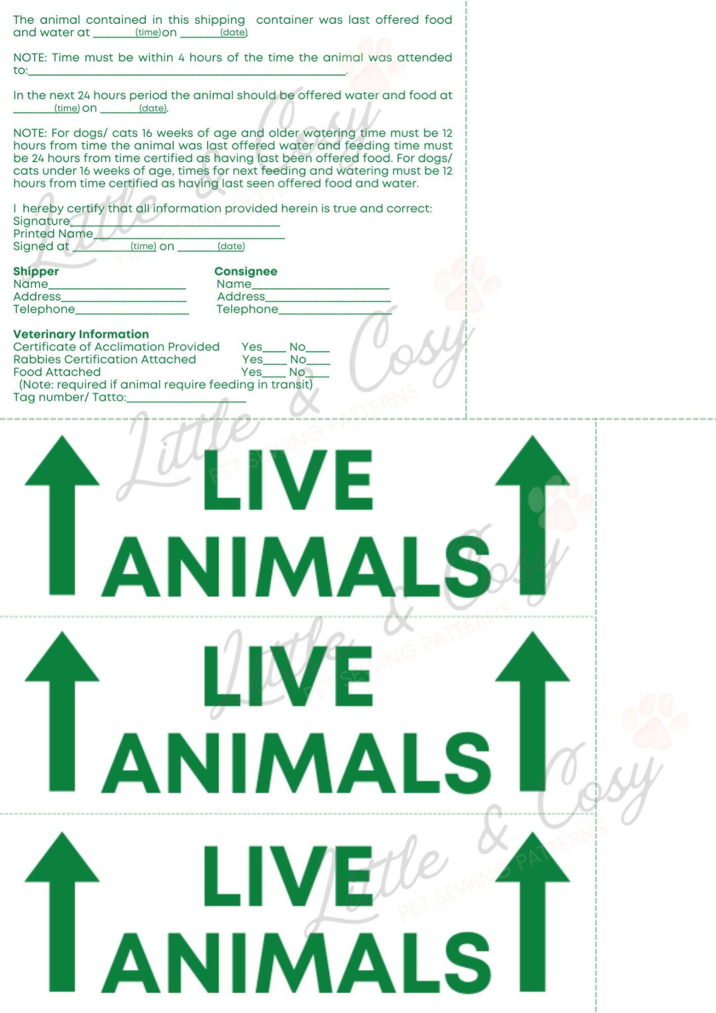 Live Animals Printable Stickers / Live Animals Stickers For - Free Printable Live Animal Stickers
