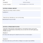 Managing Stress Worksheet & Example | Free Pdf Download   Stress Test Printable