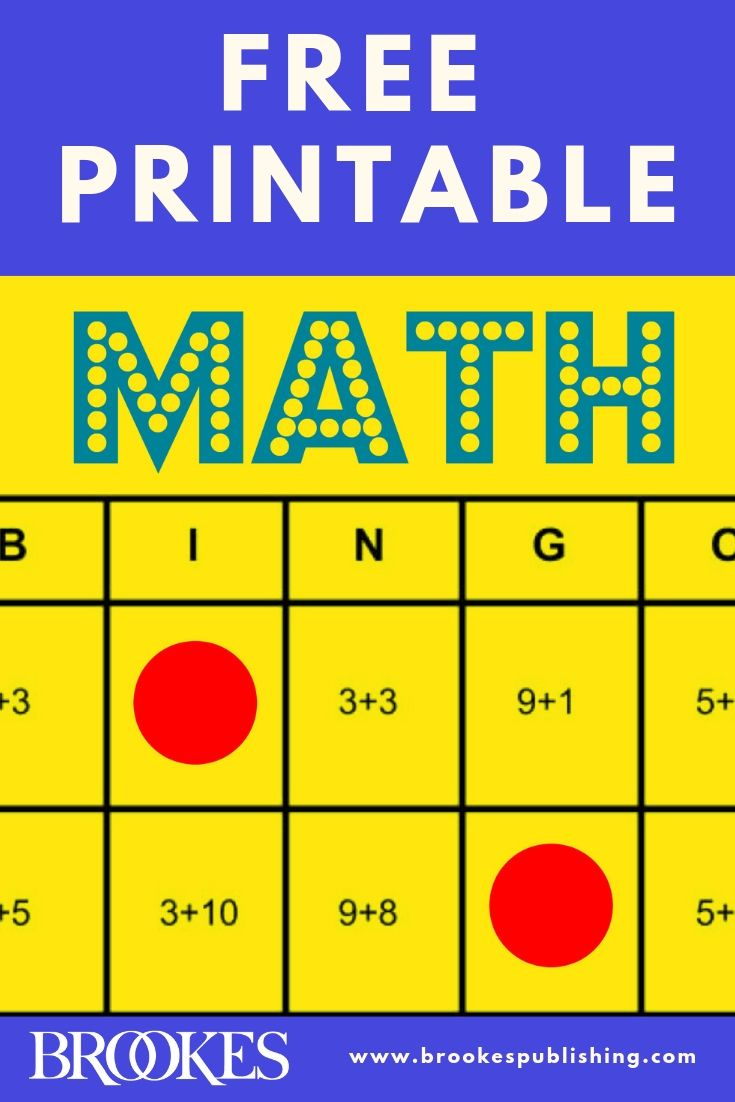 Math Bingo: Free Printable Game To Help All Students Learn Math - Free Printable Addition And Subtraction Bingo Cards