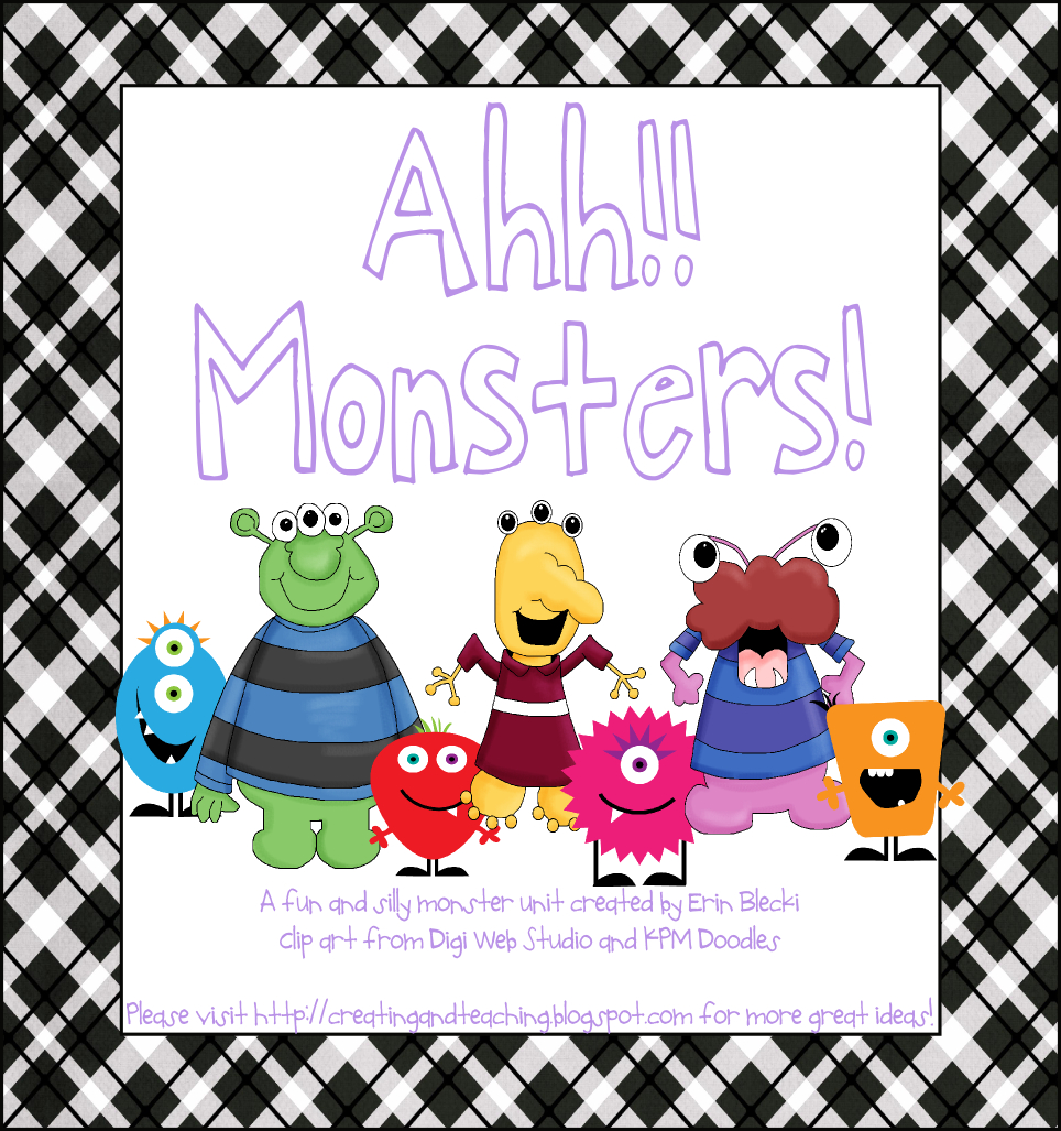 Monster Name Tags--Freebie! | Creating &amp;amp; Teaching - Free Printable Monster Name Tags