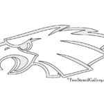 Nfl Philadelphia Eagles Stencil | Free Stencil Gallery   Free Printable Eagle Stencils