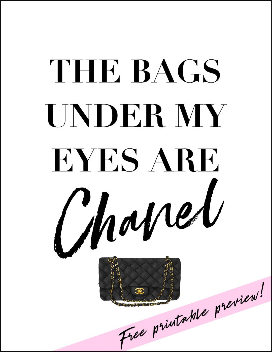 Organizing My Life: The Best 2018 Planner + 25% Off Everything - Free Printable Chanel Quotes
