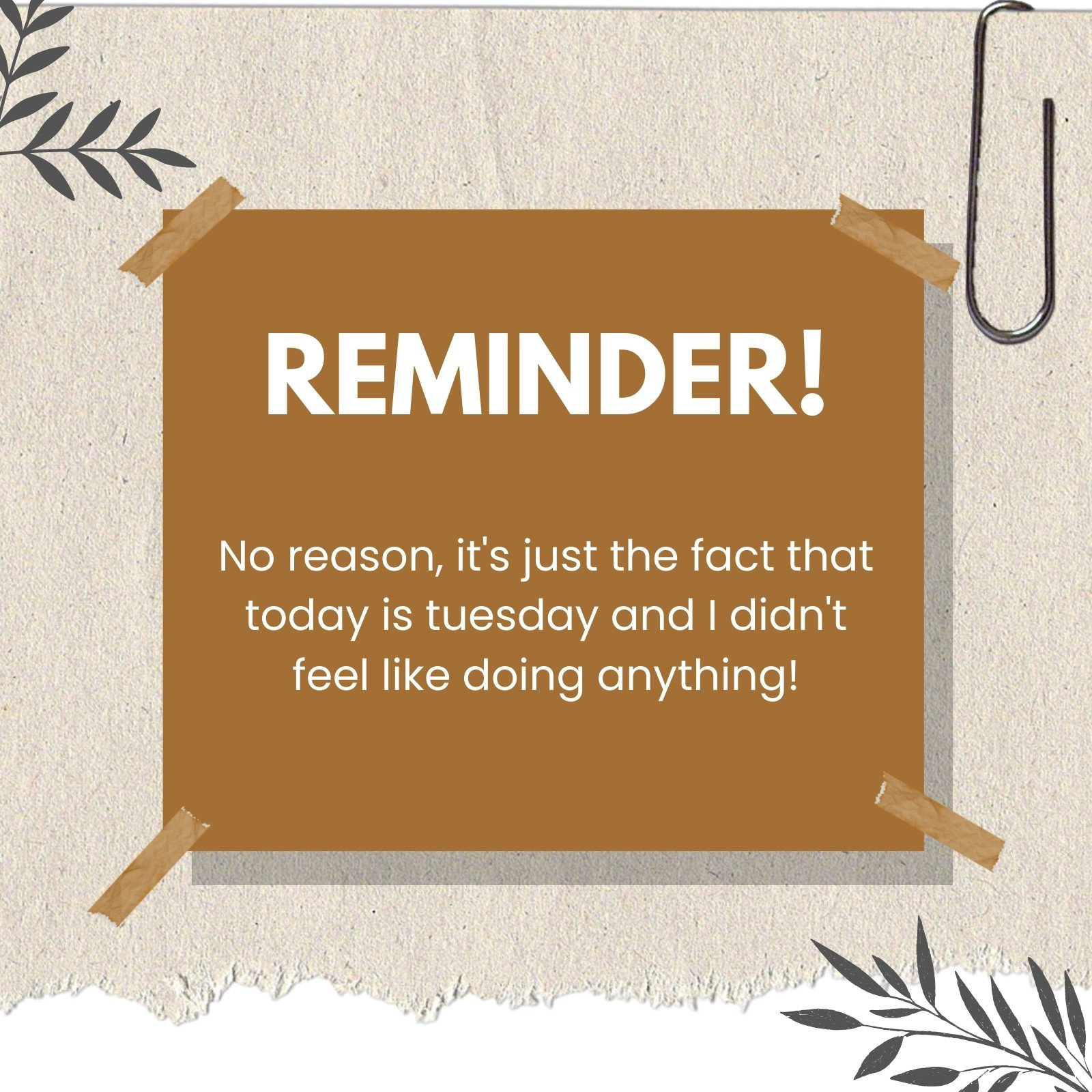 Page 2 - Free And Customizable Reminder Templates - Free Printable Reminder Templates