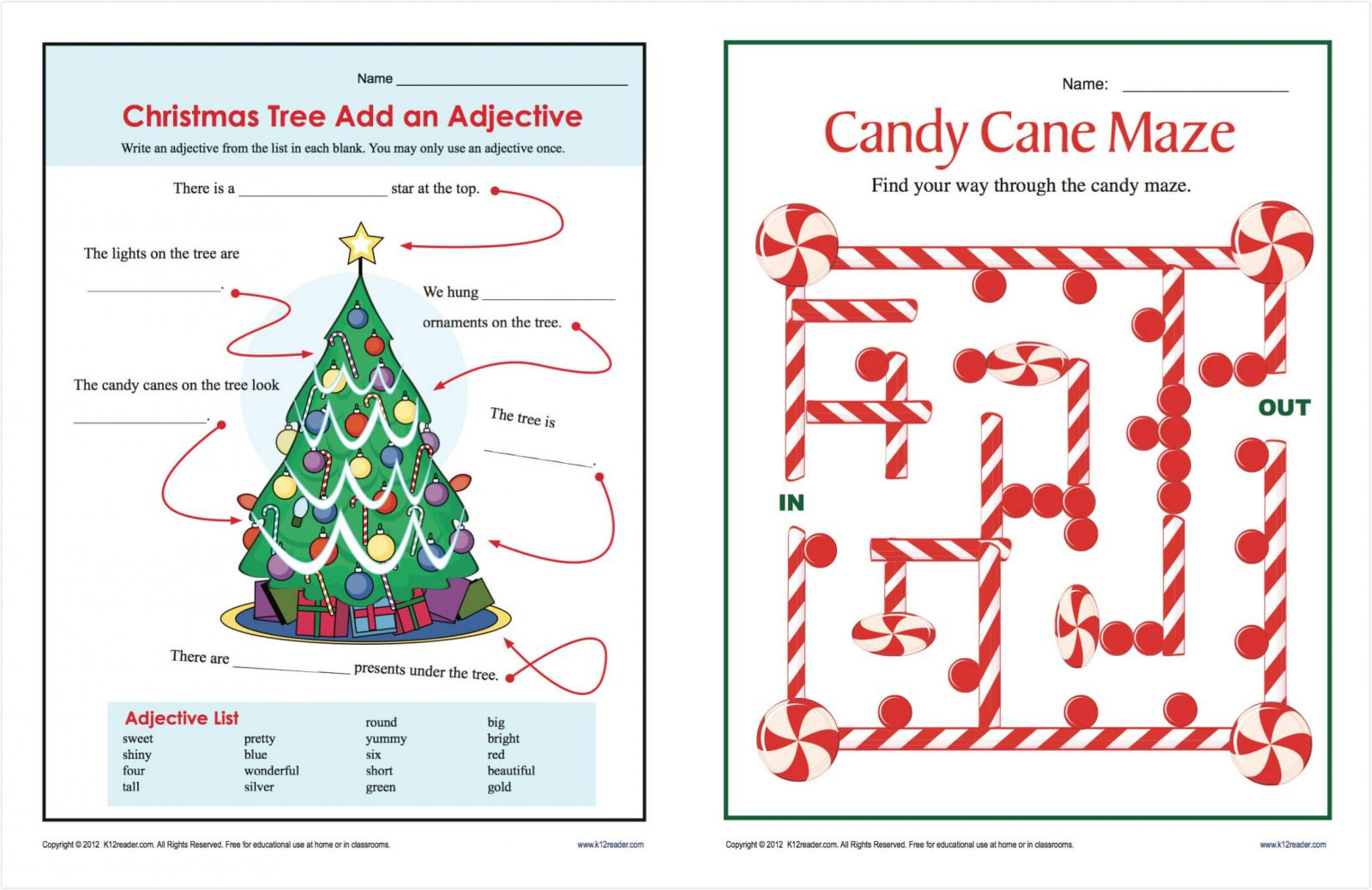 Popular Christmas Worksheets Pdf For Free Print And Download - Free Printable Christmas Grammar Worksheets