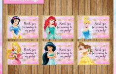 Free Printable Disney Princess Gift Tags