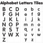 Printable Alphabet Letters Tiles | Free Printable Alphabet Letters   Free Printable Alphabet Tiles