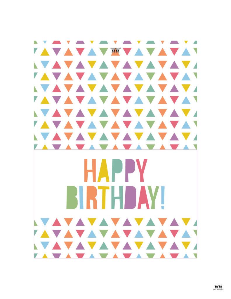 Printable Birthday Cards - 110 Free Birthday Cards | Printabulls - Free Online Printable Childrens Birthday Cards