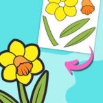 Printable Daffodil Craft (With Free Template)   Printable Pictures Of Daffodils