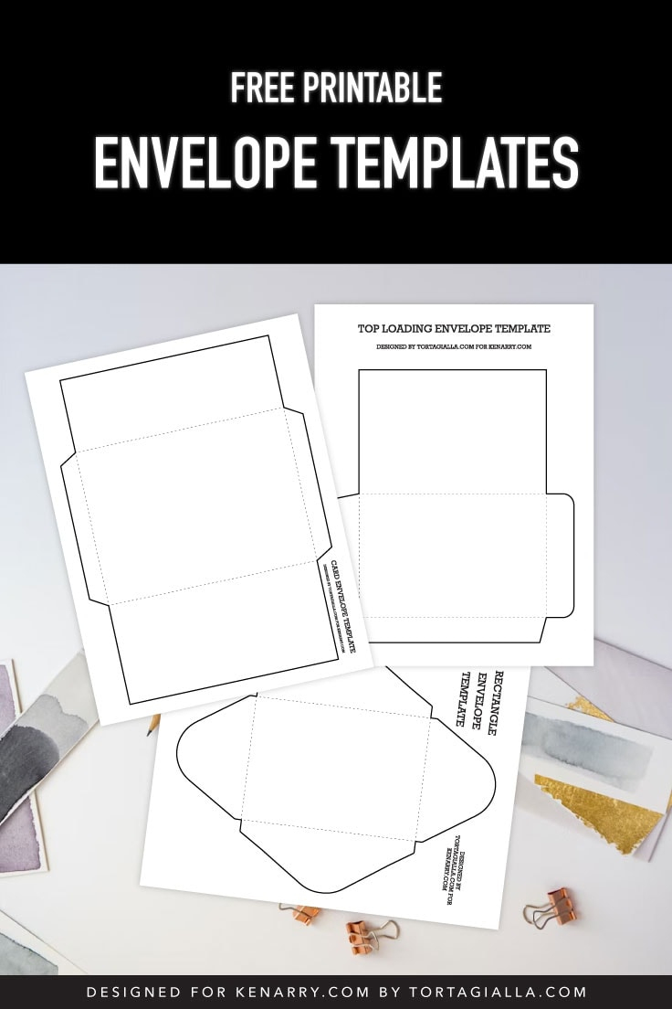 Printable Envelope Templates - Ideas For The Home - Free Printable Stationery Envelopes