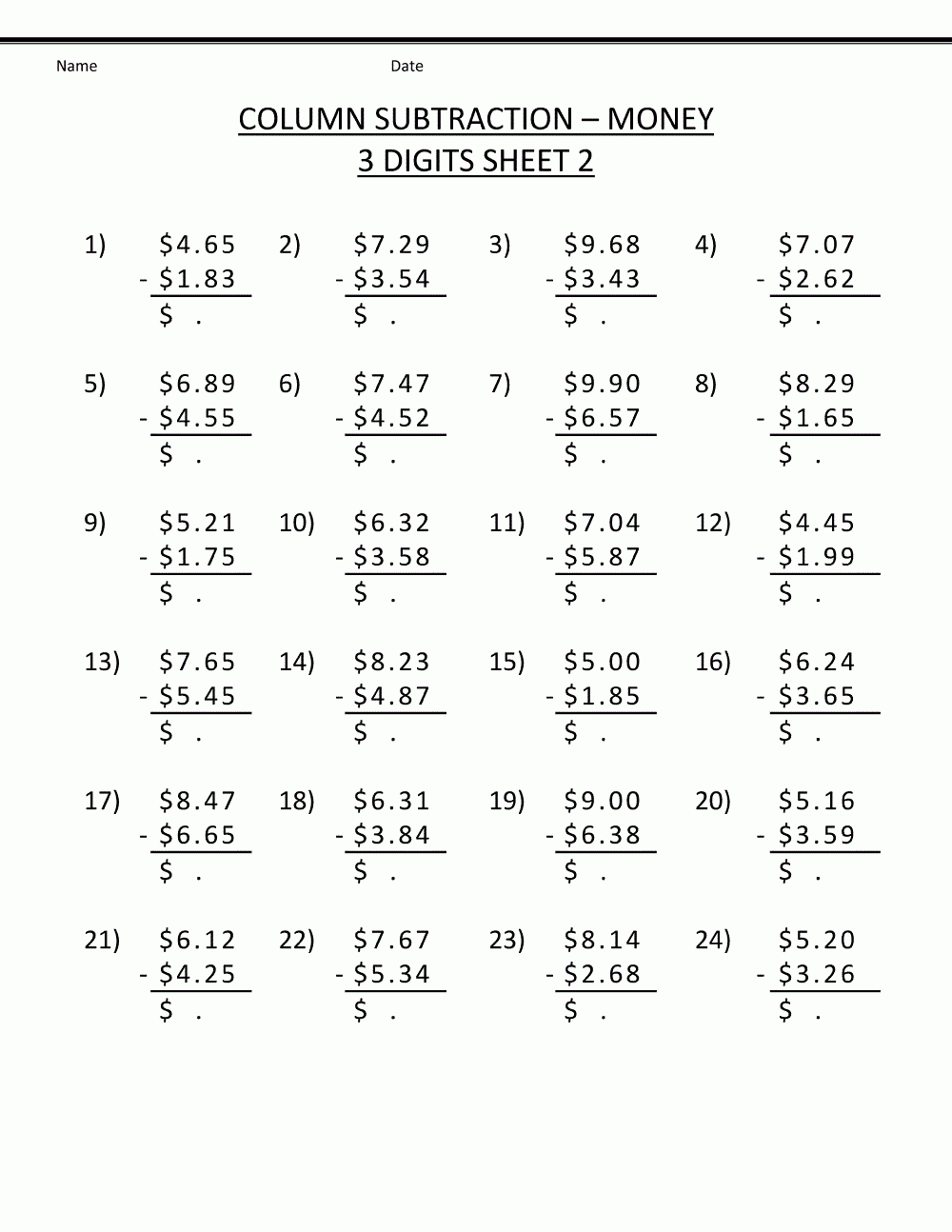 Printable Grade 4 Math Worksheets | 4Th Grade Math Worksheets - Free Printable Addition Worksheets For Grade 4