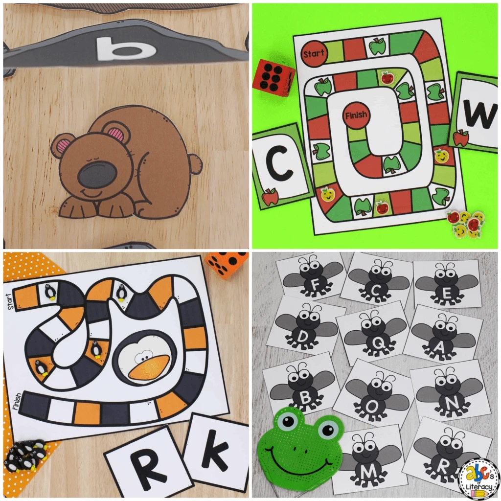 Printable Letter Recognition Games - Free Printable Alphabet Recognition Games