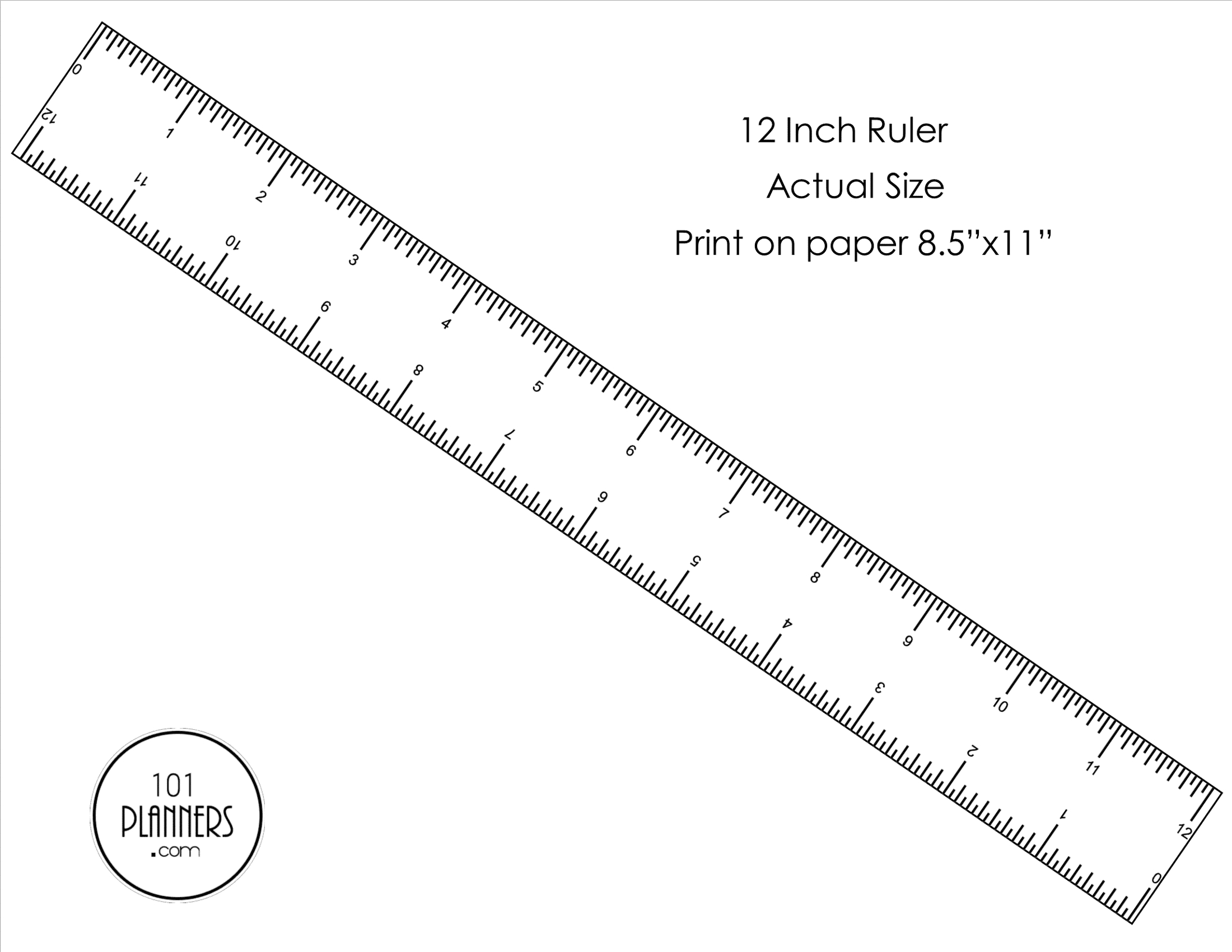 Printable Ruler | Online Ruler - Free Printable 6 Inch Rulers
