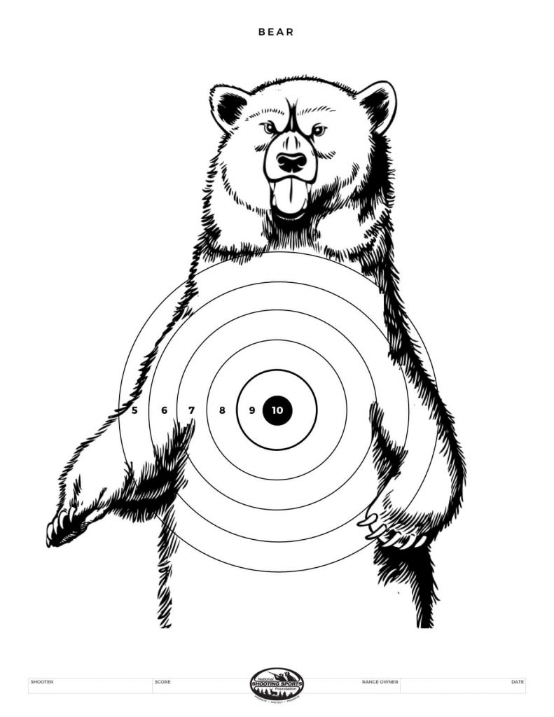 Printable Shooting Targets And Gun Targets • Nssf - Best Free Printable Targets