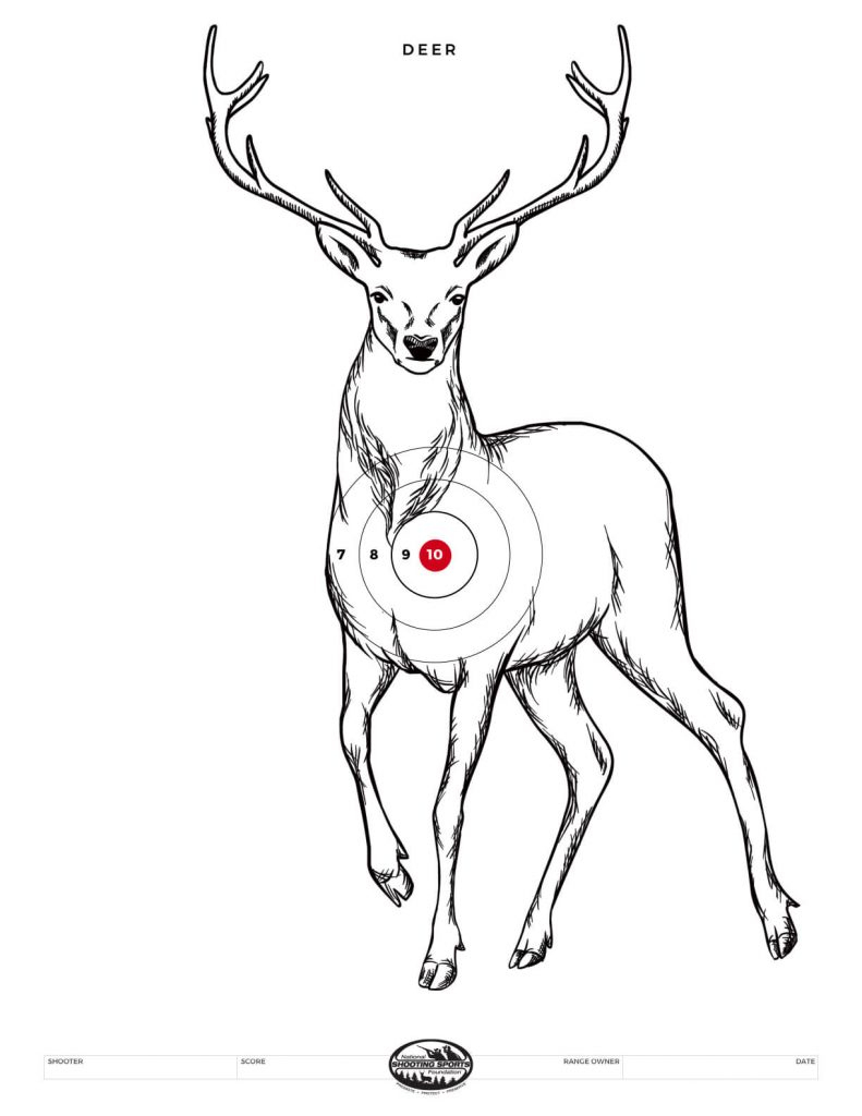 Printable Shooting Targets And Gun Targets • Nssf - Free Printable Animal Targets For Shooting