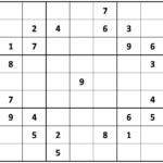 Printable Sudoku | Sudoku Printable, Sudoku, Printable Puzzles   Free Printable Tough Sudoku