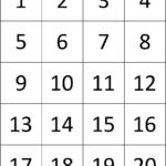 Printable+Number+Cards+1 20 | Printable Numbers, Printable Flash   Numbers 1 To 20 Printable